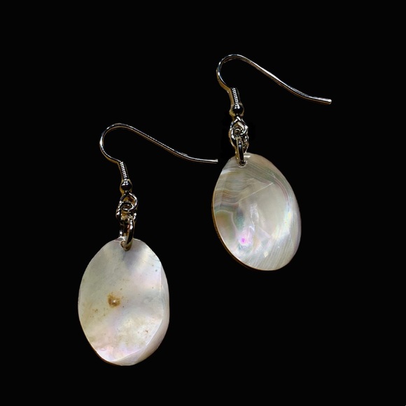 Assorted Turbo Sarmaticus Shell Oval Earrings ( - Picture 10 of 10